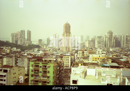 Una vista sulla città di Macau, una regione della Cina Foto Stock