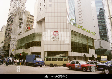 Il Century Hotel tra Jaffe road e Lockhart Road a Hong Kong Foto Stock