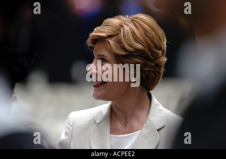 Barbara Bush first lady moglie coniuge del Presidente George W Bush Foto Stock