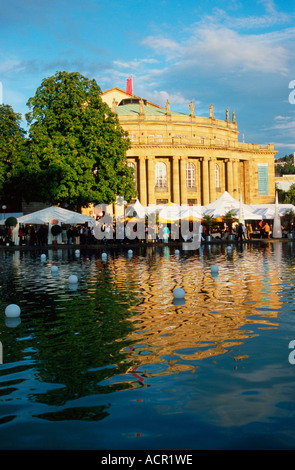 Teatro di Stato / Stoccarda Foto Stock