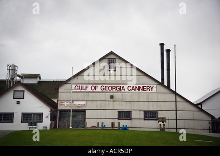 Golfo di Georgia Cannery Sito Storico Nazionale del Canada Steveston Village Richmond della Columbia britannica in Canada Foto Stock