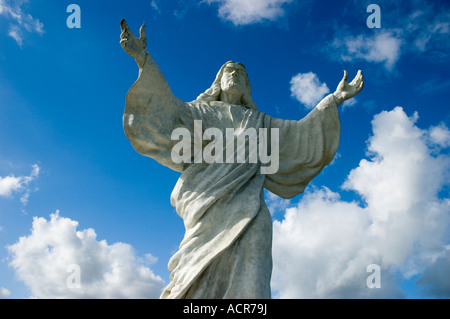 Monumento a Gesù de Nazaré, Morro de Nazaré, Nazaré das Farinhas, Bahia Foto Stock