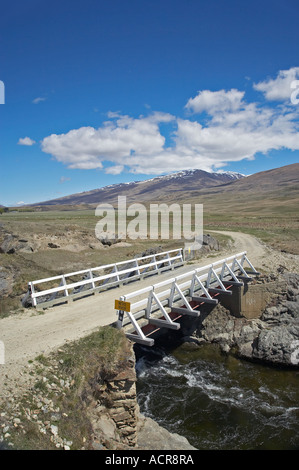 Attraversamento di Nevis Nevis Valle Central Otago Isola del Sud della Nuova Zelanda Foto Stock