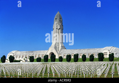 Ossario di Douaumont - Verdun - Lorraine - Francia Foto Stock