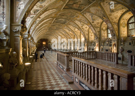 Antiquarium, Residenz (Palazzo) Museum di Monaco di Baviera, Germania Foto Stock