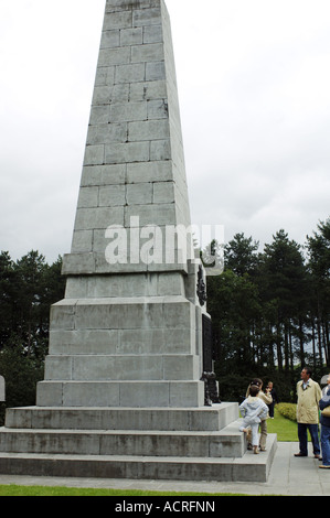 Zonnebeke legno poligono 5a divisione australiana Memorial Belgio Foto Stock