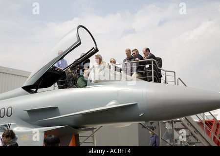 Eurofighter Typhoon, ILA 2006 Fiera BERLINO GERMANIA Foto Stock