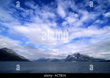 Costa occidentale della Groenlandia Foto Stock