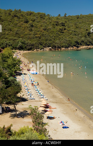 Kalamaki Beach nella penisola di Dilek Davutlar National Park, Kusadasi Turchia. Foto Stock