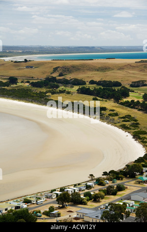 Australia Tasmania Stanley testa circolare a Sawyer Bay Foto Stock