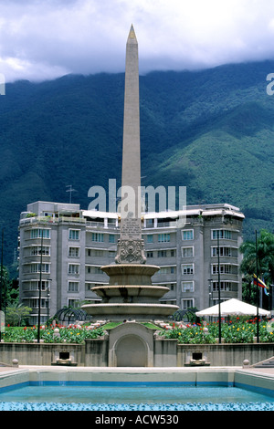 Plaza Altamira Caracas Venezuela Foto Stock