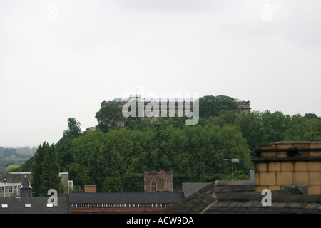 Nottingham s famoso castello o più precisamente il Palazzo Ducale ora un museo Foto Stock