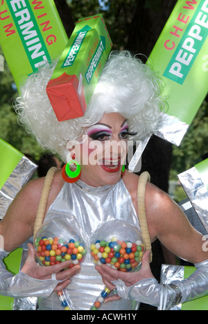 Gay Pride Parade, Colonia, 2007 Foto Stock
