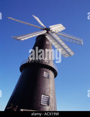 Commerciante Sibsey Mill, Sibsey, Lincolnshire, Inghilterra. Foto Stock