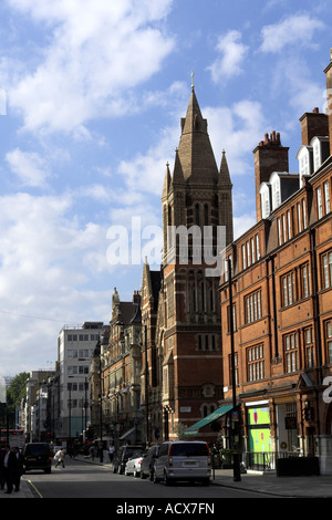 Ucraina Cattolica Cattedrale della Sacra Famiglia in esilio in Duke Street London W1 solo uso editoriale Foto Stock