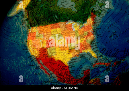 America in evidenza Foto Stock