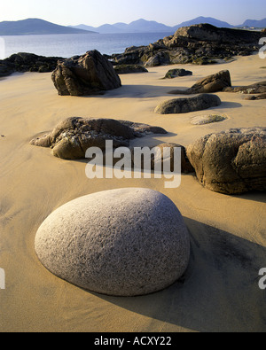 GB - SCOZIA: Sabbie di Luskhentire a Seilebost sull'isola di Harris nelle Ebridi esterne Foto Stock