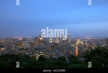 Paesaggio di Montreal, Canada Foto Stock