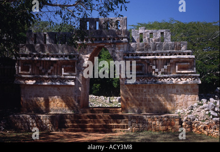 El Arco l'arco di Labna Messico America Centrale Foto Stock