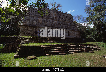 El Palacio del Rey il palazzo del re Yaxchilan Messico America Centrale Foto Stock