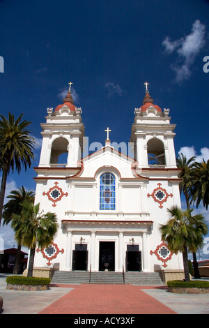 Cinque ferite nazionale portoghese nella chiesa di San Jose, California. Foto Stock