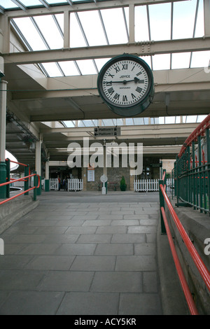 Carnforth stazione ferroviaria, Lancashire, Inghilterra Foto Stock