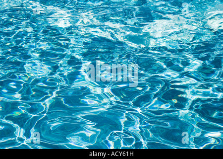 Riflessioni sulla piscina superficie Foto Stock