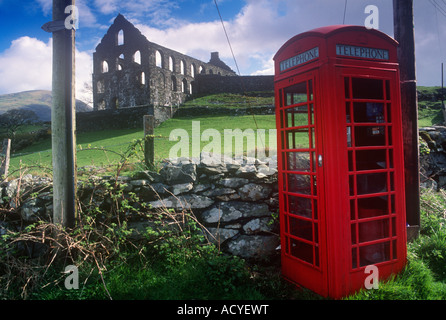 Gwynedd Ynysypandy mulino di ardesia Industria in disuso Foto Stock