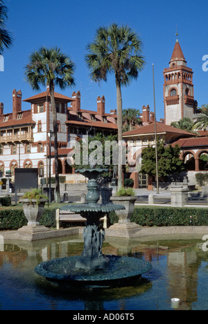 Flagler College ex Hotel Ponce de Leon a St Augustine, Florida USA Foto Stock