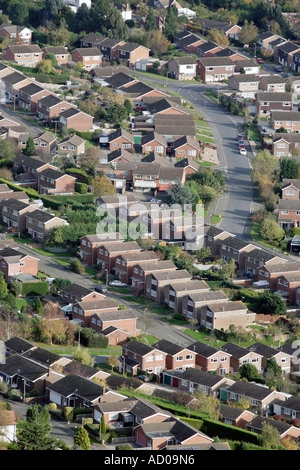 Un moderno complesso residenziale a Malvern WORCESTERSHIRE REGNO UNITO Foto Stock