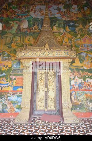 Sim al Wat Xieng Muan Foto Stock