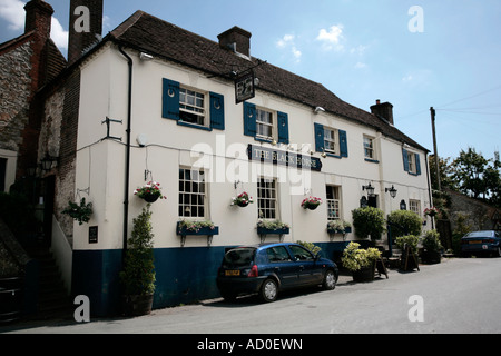 Black Horse Pub a Amberley Village, West Sussex, Regno Unito Foto Stock