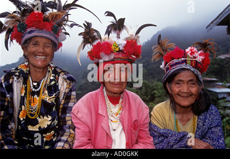 Ifugao donne filippine Banaue Foto Stock