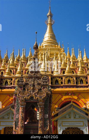 Myanmar, Sagaing Regione, Monywa, Thanboddhay Paya Foto Stock