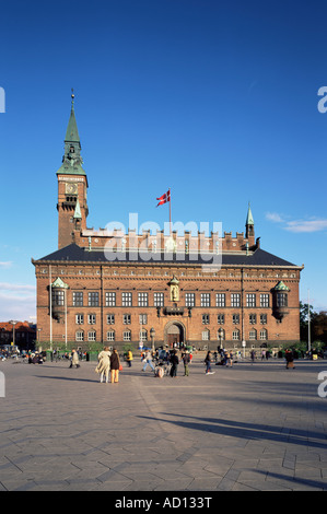 Town Hall, Copenhagen, Danimarca Foto Stock