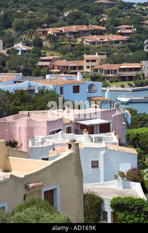 Porto Cervo e la Costa Smeralda, Sardegna, Italia Foto Stock