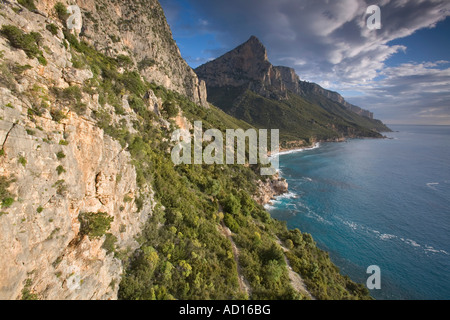 Punta Pedra Longa, Golfo di Orosei, Sardegna, Italia Foto Stock