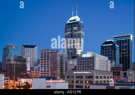 Centro di Indianapolis, Indiana, STATI UNITI D'AMERICA Foto Stock