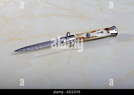 Italiano coltello Flick Foto Stock