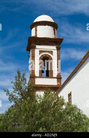 Dh ANTIGUA FUERTEVENTURA Iglesia de Nuestra Senora de la Antigua campanile della chiesa Foto Stock