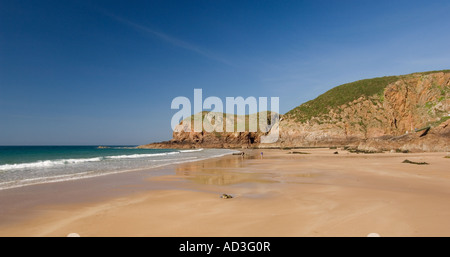 Spiaggia Plemont Jersey Foto Stock