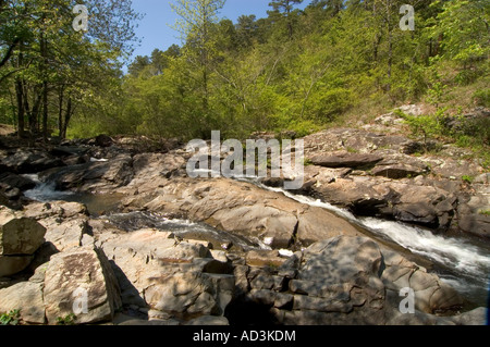 Gulpha Creek Parco nazionale di Hot Springs Arkansas Foto Stock