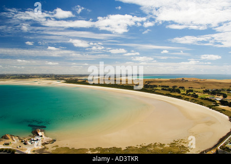 Australia Tasmania Stanley testa circolare a Sawyer Bay Foto Stock