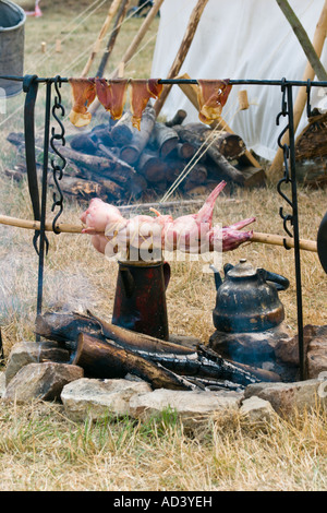 West Country Cowboy cena Foto Stock