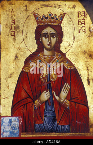 Icona greca, Meteora Foto Stock