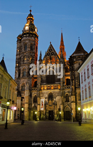 Santa Elisabetta cattedrale, Kosice, Slovacchia, Repubblica Slovacca Foto Stock