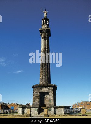 Britannia un monumento in onore di Lord Nelson in Great Yarmouth Norfolk Foto Stock