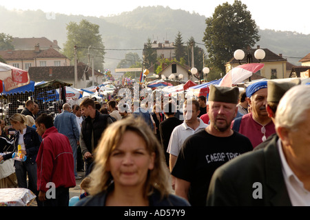 Balkan bande di ottoni Music Festival Guca / Serbia 2005 Foto Stock