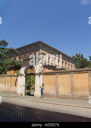 Accademia dei Lincei via della Lungara roma, Italia Foto Stock