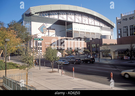 Chase Field, precedentemente Bank One Ballpark, 401 E Jefferson Street, Phoenix, Arizona Foto Stock